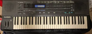 Teclado Sintetizador Casio HT-6000 con funda