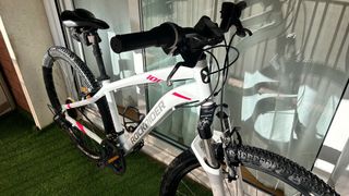 Bicicleta Rockrider 100 Blanca 27,5 pulgadas M
