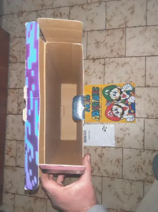 ✅️Super Nintendo Scatola Super Mario World SNES