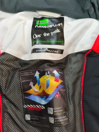 Giubbotto da sci donna bianco T. 42/44