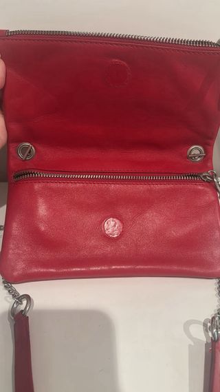 Bolso bandolera Pedro del Hierro piel grabado