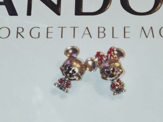 Charm Pandora Topolino e Minnie