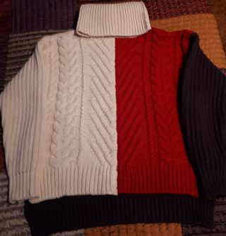 Jersey G-Star Raw Colorblock Cuello Alto Mujer