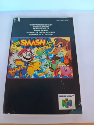 Super Smash Bros. N64 - Juego y Manual