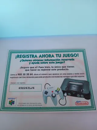 Super Smash Bros. N64 - Juego y Manual