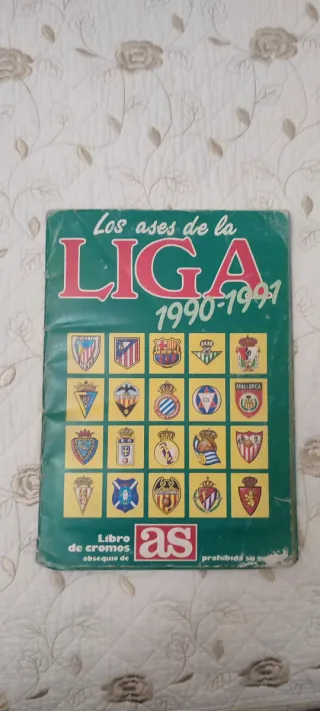 Álbum Los Ases de la Liga 1990-91