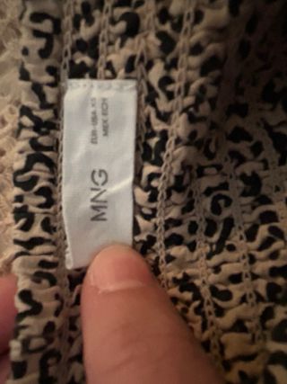 Falda corta animal print