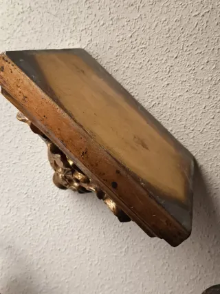 CRISTO MISERICORDIA PEANA MADERA POLICROMADA OLOT