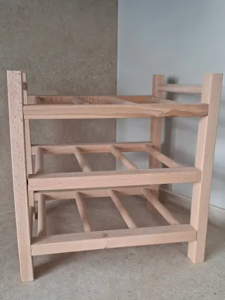 Botellero madera Ikea Hutten