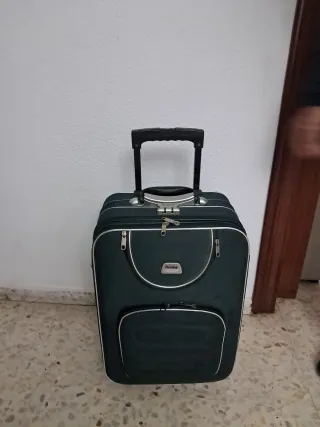 Maleta de viaje Passing verde