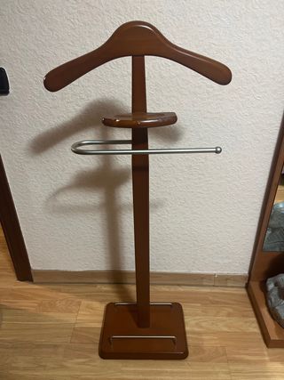 Galan de pie madera y metal