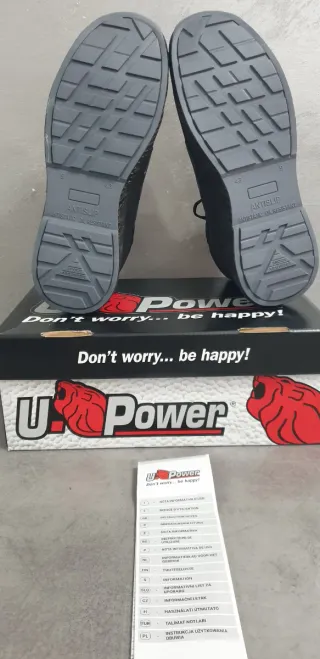 Scarpe da lavoro antinfortunistiche u-power 43