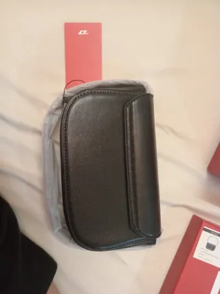 Borsa Diesel nuova nera e rossa