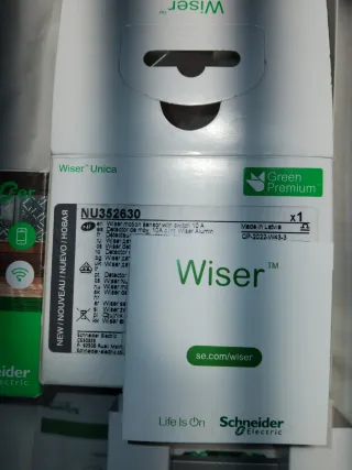 Detector Wiser Unica NU352630 Schneider domótica