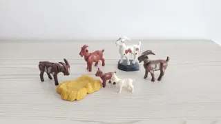 Lote de 6 cabras de Playmobil