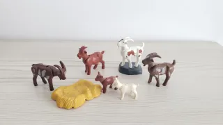 Lote de 6 cabras de Playmobil