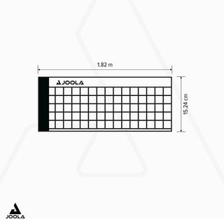 Red y Postes Joola 31009 Unisex Adulto