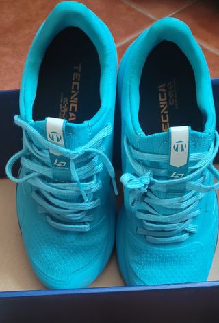 Zapatillas Trail Running Tecnica Origin LD WS Azul
