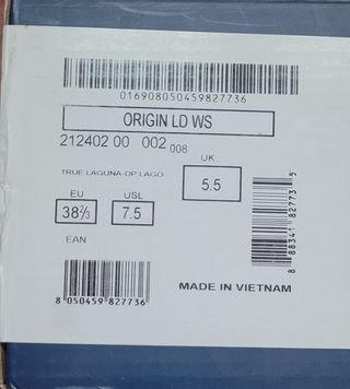 Zapatillas Trail Running Tecnica Origin LD WS Azul