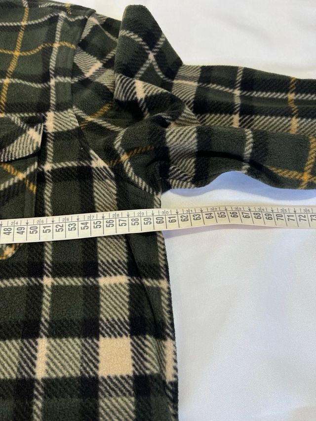 Camisa Freedom Foundry cuadros verde y beige