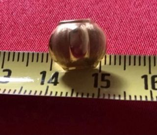 Pendientes Oro 18k Bicolor Mate Brillo