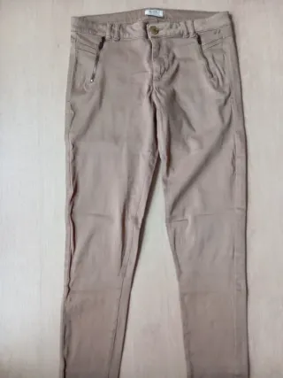 Conjunto de punto y pantalón mujer talla 40