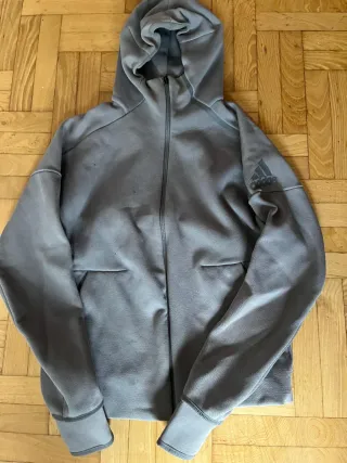 Sudadera Adidas Gris Hombre