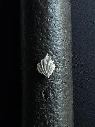 Anillo Plata 925 Diseño Hoja