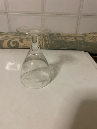 Set 5 Calici Vino Incisi