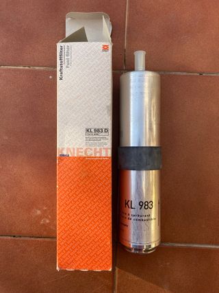 Filtro de combustible MAHLE KL983D