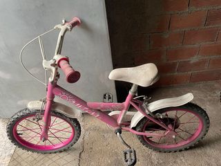 Bicicleta infantil rosa