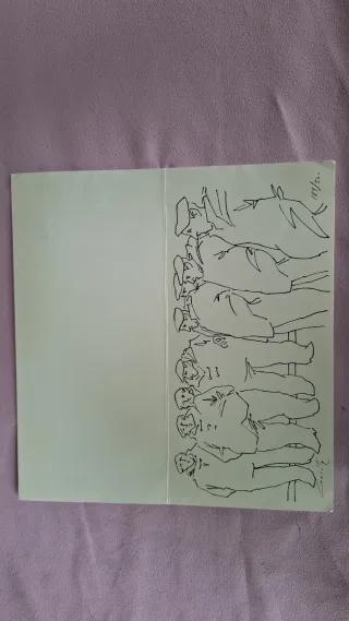 Litografía original Cruceta num: 189/500 año 1989