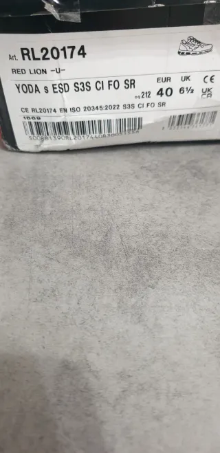 Scarpe da lavoro antinfortunistiche u-power 40