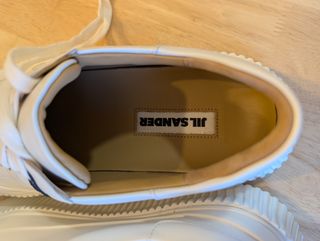 Jil Sander Zapatillas Plataforma Blancas