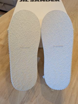 Jil Sander Zapatillas Plataforma Blancas