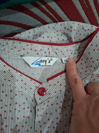 Uniformes XSS (Azul/Verde). Camisas talla 38 y 48