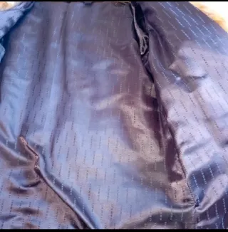 Abrigo de pelo multicolor