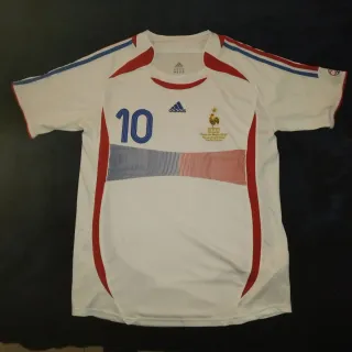 Camiseta Francia Zidane 2006 Adidas Talla M