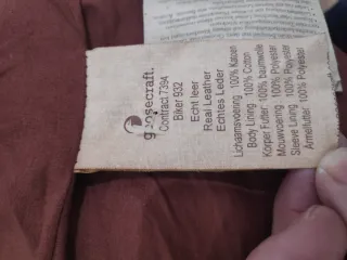 Chaqueta Biker Piel Marrón