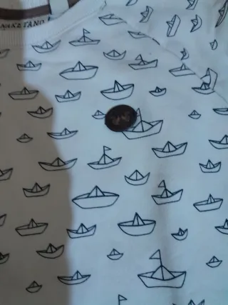 Felpa Naketano bianca con barchette