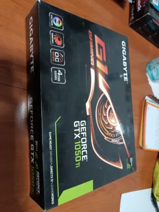 Gigabyte RTX 1050 Ti Tarjeta Gráfica