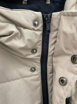 Cazadora / parka invierno hombre beige