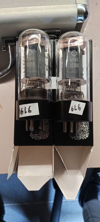 2 Valvole 6L6 per amplificatori