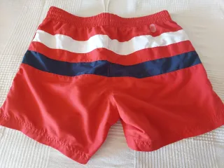 Bañador rayas rojo, blanco y azul Talla S