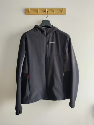 Cazadora polar Quechua hombre negra XXL
