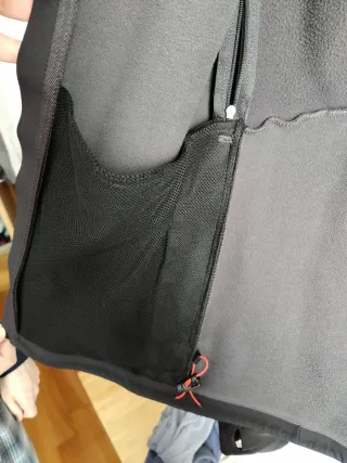 Cazadora polar Quechua hombre negra XXL