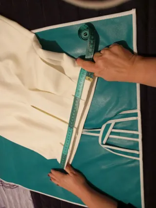 Traje de Comunión T-9 Azul Marino, Plata y Blanco