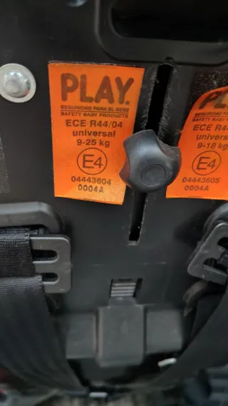 Silla coche 9-25kg Playxtrem