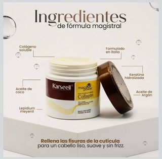 Karseell Maca Power Collagen Mascarilla Cabello