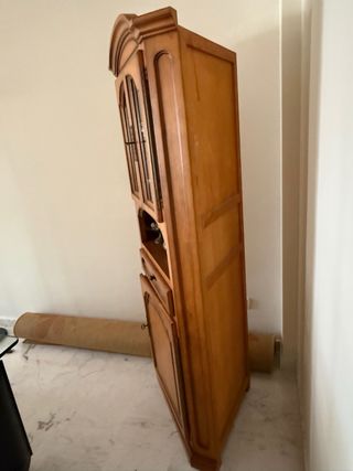 Mueble rinconera madera maciza